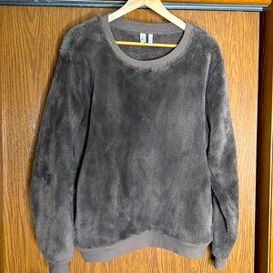 Super soft and fuzzy sweatshirt